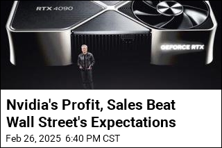 Nvidia&#39;s Profit, Sales Beat Wall Street&#39;s Expectations