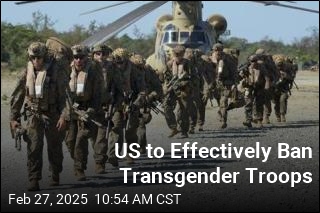 US to Effectively Ban Transgender Troops