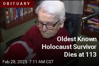 Oldest Known Holocaust Survivor Dies at 113