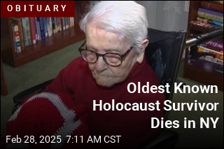 Oldest Known Holocaust Survivor Dies at 113