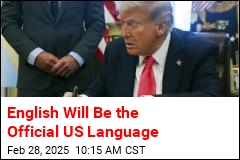 Trump to Order That English Be the Official US Language