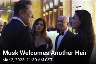 Musk Welcomes Another Heir