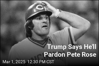 Trump Says He&#39;ll Pardon Pete Rose