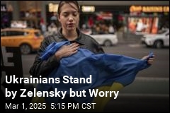 Ukrainians Back Zelensky but Worry About Aftermath