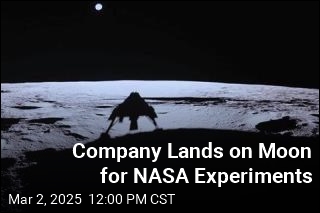 Company Lands on Moon for NASA Experiments