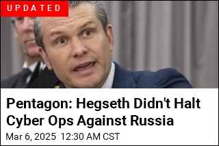 Hegseth to Cyber Command: Stand Down Against Russia