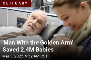 His Blood Saved 2.4M Babies