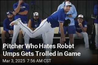 Pitcher Who Hates Robot Umps Gets Trolled in Game