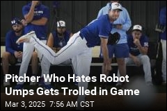 Pitcher Who Hates Robot Umps Gets Trolled in Game