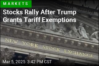 Stocks Rally After Trump Grants Tariff Exemptions