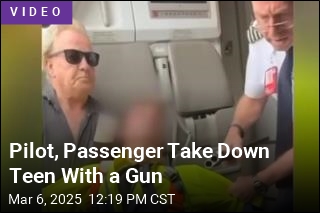 Pilot, Passenger Take Down Teen With a Gun