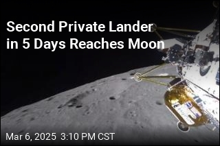 Another Private Lander Touches Down on Moon