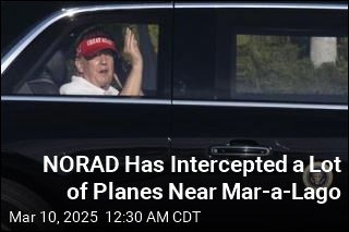 Air Force Has Intercepted a Lot of Planes Near Mar-a-Lago