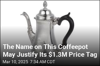 The Name on This Coffeepot May Justify Its $1.3M Price Tag