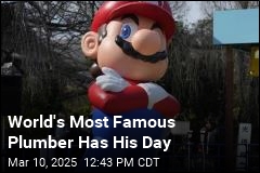 World&#39;s Most Famous Plumber Has His Day