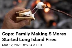 Cops: Family Making S&#39;Mores Started Long Island Fires