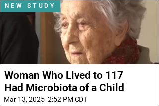 Woman Who Lived to 117 Had Microbiota of a Child