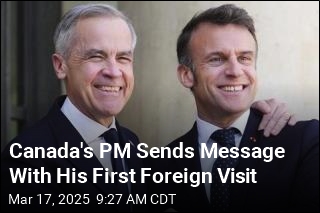 Canada&#39;s PM Sends Message With His First Foreign Visit