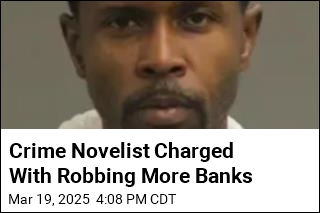 Cops: Crime Novelist Went Back to Robbing Banks