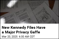 Kennedy Files Gaffe: Pages Include Social Security Numbers