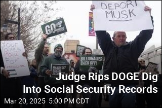 Judge Rips DOGE Dig Into Social Security Records