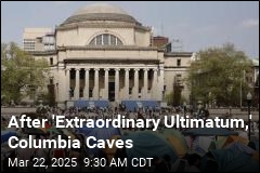 Columbia Caves on Policy Changes Amid Trump Threats