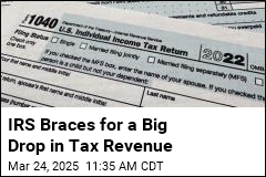 IRS Braces for a Big Drop in Tax Revenue