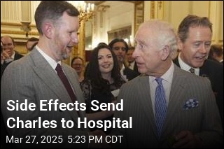 Charles Cancels Events After Trip to Hospital