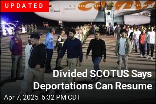 Trump Asks Supreme Court to Let Deportations Resume