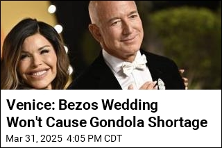 Venice: Bezos Wedding Won&#39;t Cause Gondola Shortage