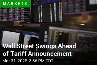 Wall Street Swings Ahead of Tariff Announcement