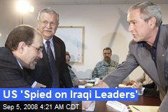 US 'Spied on Iraqi Leaders'