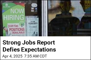 Strong Jobs Report Defies Expectations