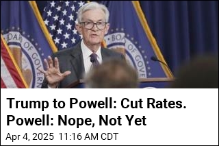 Fed Chief Resists Trump&#39;s Entreaty to Cut Rates