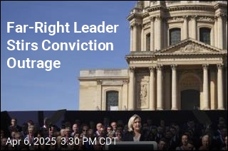 Le Pen Rallies Outrage Over Conviction