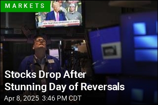 Stocks Drop After Stunning Day of Reversals