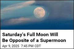 Micromoon to Appear Smaller, Dimmer Saturday Night