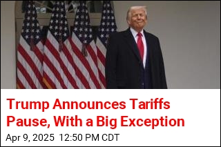 Stocks Skyrocket After Trump Announces Tariffs Pause