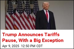 Stocks Skyrocket After Trump Announces Tariffs Pause