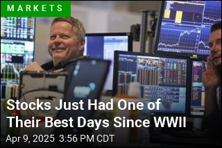 Stocks Just Had One of Their Best Days Since WWII