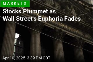 Stocks Plummet as Wall Street&#39;s Euphoria Fades