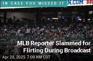 MLB Reporter Slammed for Flirting During Broadcast