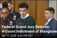 Federal Grand Jury Returns 4-Count Indictment of Mangione