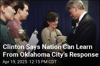 Clinton Says Nation Can Learn From Oklahoma City&#39;s Response