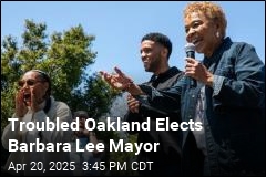 Troubled Oakland Elects Barbara Lee Mayor