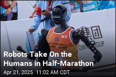 Robots Take On the Humans in Half-Marathon