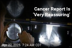 Cancer Report Has &#39;Reassuring&#39; News