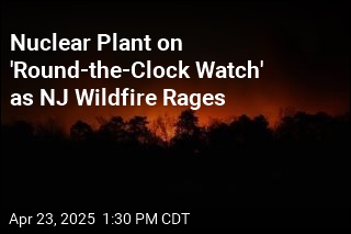 NJ Wildfire Could Be State's Biggest in 20 Years