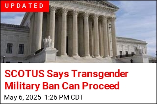 Trump Asks SCOTUS to Allow Transgender Military Ban