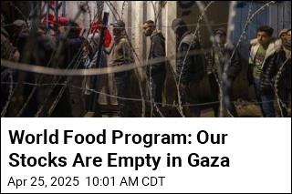 UN Food Agency: Our Stocks Are Empty in Gaza